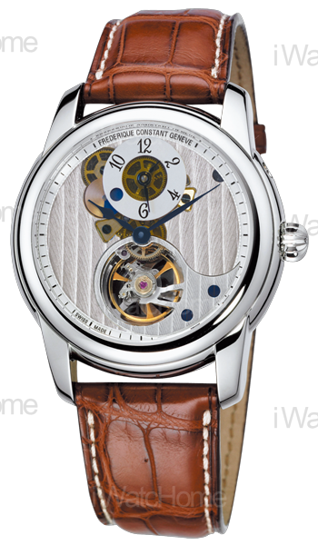 自製機芯兩地時間腕錶